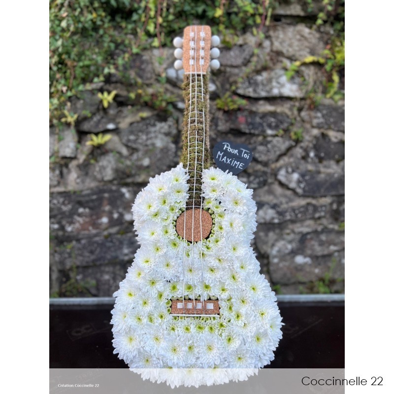 Montre à Thème Guitare & Jardin - Cadran Analogique Vert - Taille Teen - Neuf Avec Boîte