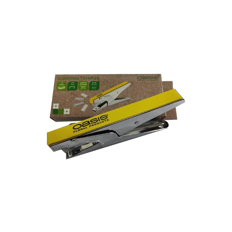 Agrafeuse OASIS Pour Agrafer Vos Emballages Paquets Cadeaux Vendu Agrafeuse OASIS Pour Agrafer Vos Emballages Paquets Cadeaux Vendu