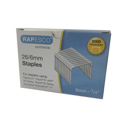 Agrafes 26/6 Rapesco