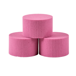 Cylindre ø 8 cm OASIS® RAINBOW® FOAM fuchsia