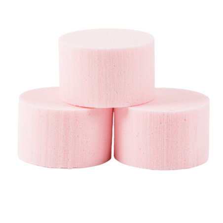 Cylindre ø 8 cm OASIS® RAINBOW® FOAM rose dragée