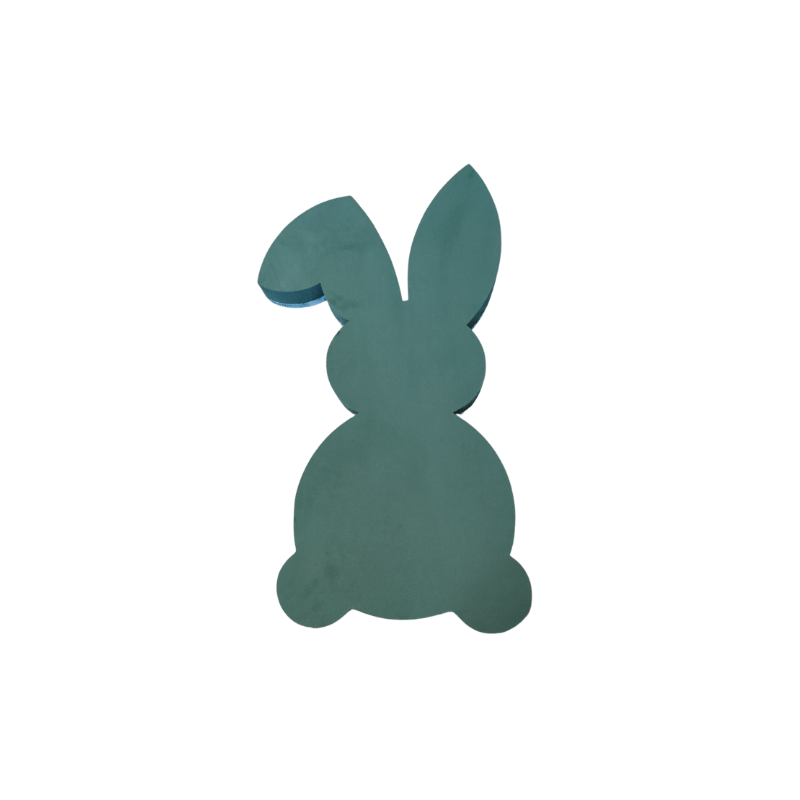 Lapin de Pâques en mousse florale