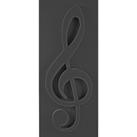 Clé de sol 2D OASIS® EYCHENNE® ALL BLACK