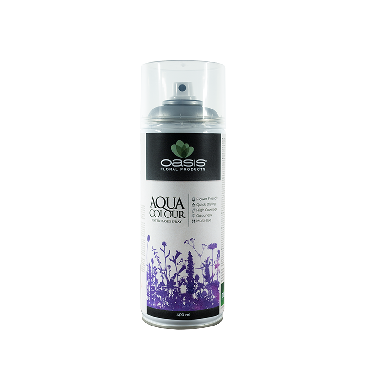 Aqua Colors BIO Sprays OASIS® argent métallique
