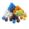 Mini cube 2 cm OASIS® RAINBOW® FOAM Arlequin