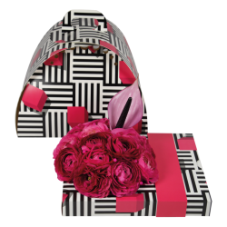 Floxi OASIS® Zébre noir et blanc- rose