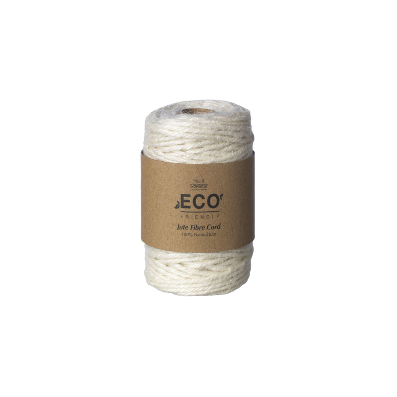 Ficelle de jute naturelle OASIS® blanc