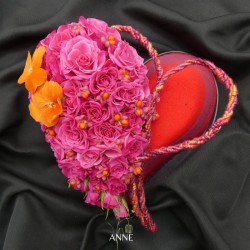 Coeur 18cm OASIS® RAINBOW FOAM