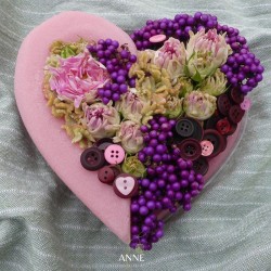 Coeur 18cm OASIS® RAINBOW FOAM