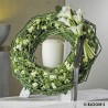 Couronne pour urne en fleurs