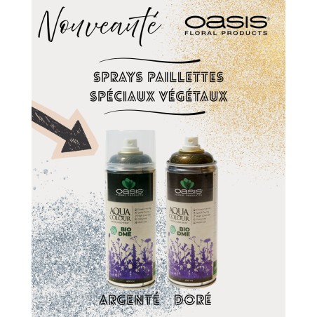 NOUVEAUTE Sprays AQUA Colour Paillettes OASIS®