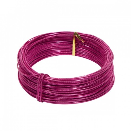Fil Alu Câble OASIS® 2 mm Rose vif