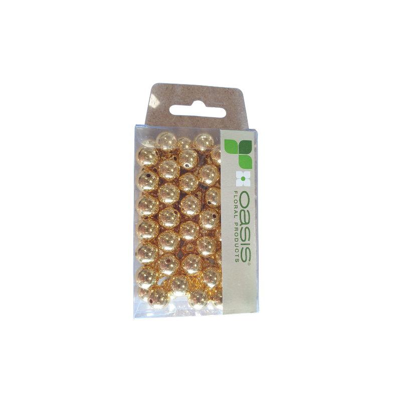 Perles OASIS® ø 14 mm -  Or