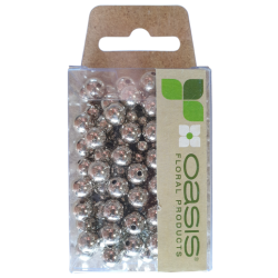 Perles OASIS® ø 10 mm Argent