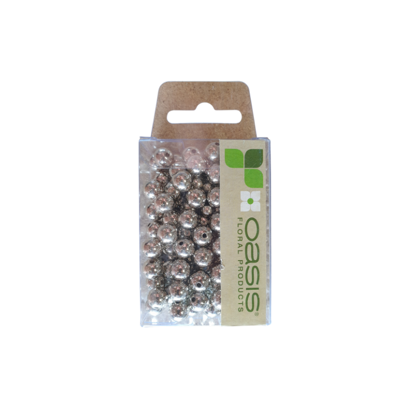 Perles OASIS® ø 10 mm Argent