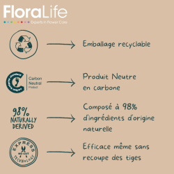 Sachets Papier Express FloraLife® Poudre 10 gr