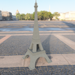 Tour Eiffel OASIS® RAINBOW FOAM