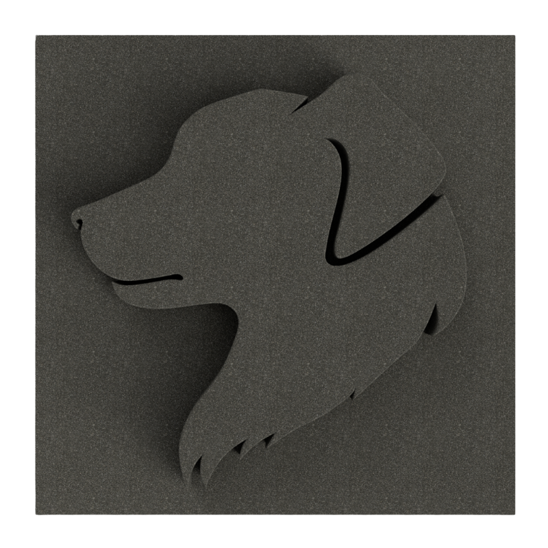 Tete de chien OASIS® EYCHENNE® ALL BLACK