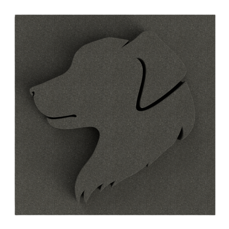 Tete de chien OASIS® EYCHENNE® ALL BLACK