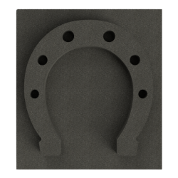 Fer à cheval OASIS® EYCHENNE® ALL BLACK