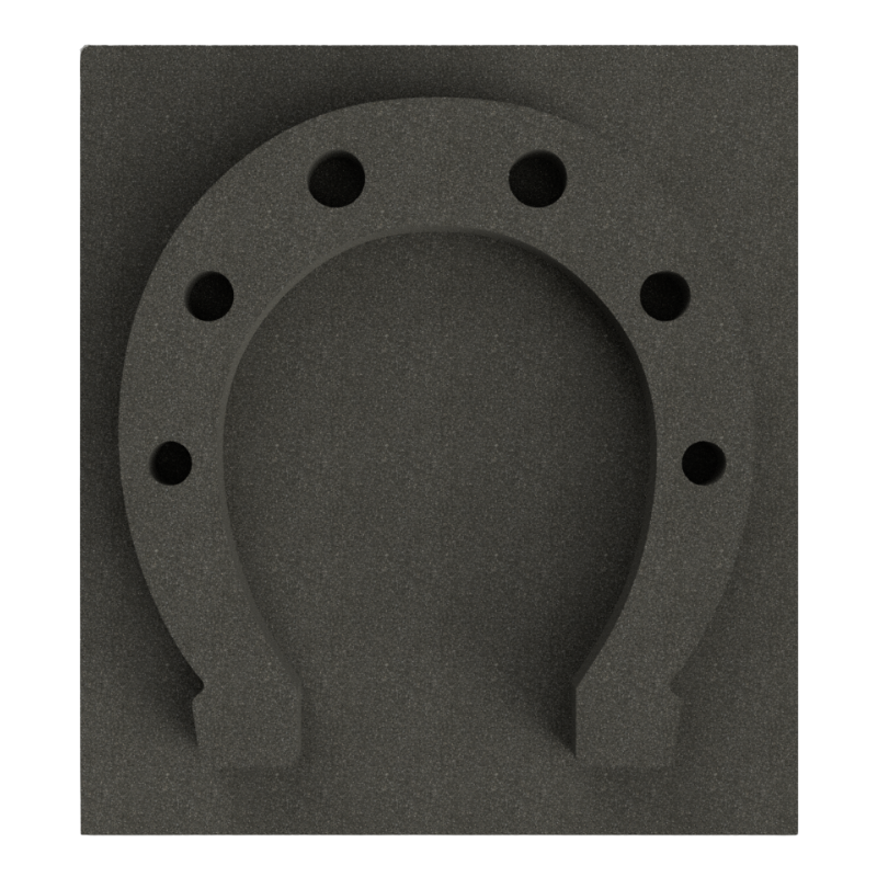 Fer à cheval OASIS® EYCHENNE® ALL BLACK