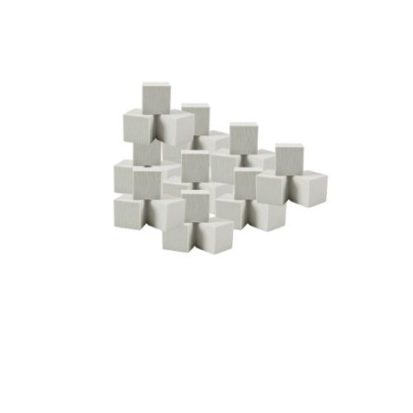 Déstockage Mini cubes 2cm OASIS® RAINBOW FOAM argent