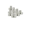 Déstockage Mini cubes 2cm OASIS® RAINBOW FOAM argent