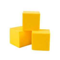 Déstockage Cube OASIS® RAINBOW FOAM jaune