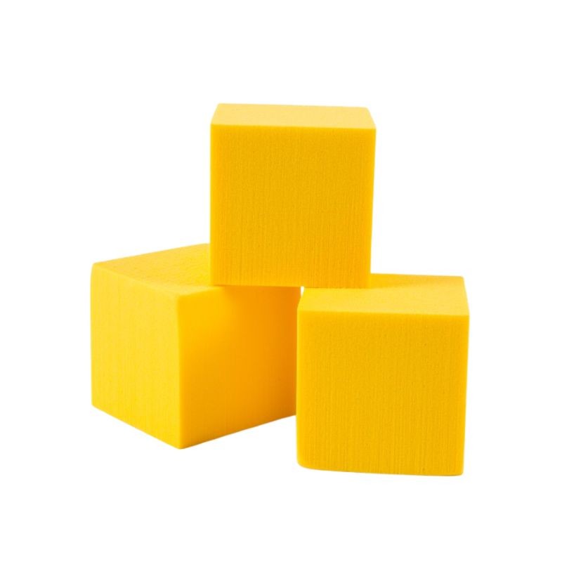 Déstockage Cube OASIS® RAINBOW FOAM jaune
