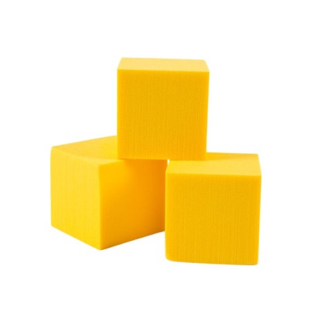 Déstockage Cube OASIS® RAINBOW FOAM jaune