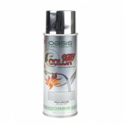 Déstockage Spray EASY Colour Métal OASIS® Argent 300+100 ml