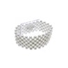 Bracelet en Perles OASIS® 2.5cm de large blanc