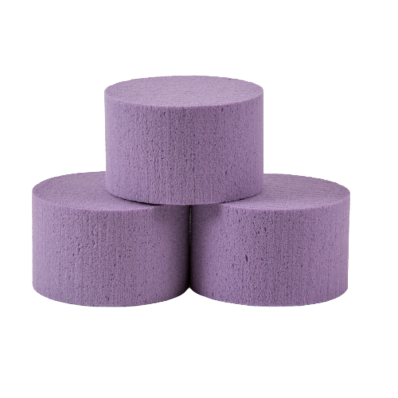 Déstockage Cylindre ø 8 cm OASIS® RAINBOW® FOAM violet de toulouse
