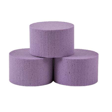 Déstockage Cylindre ø 8 cm OASIS® RAINBOW® FOAM violet de toulouse