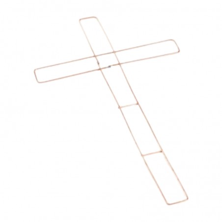 Déstockage croix en fil métallique
