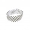 Bracelet en perles OASIS® blanc