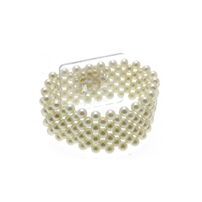 Bracelet en perles OASIS® ivoire