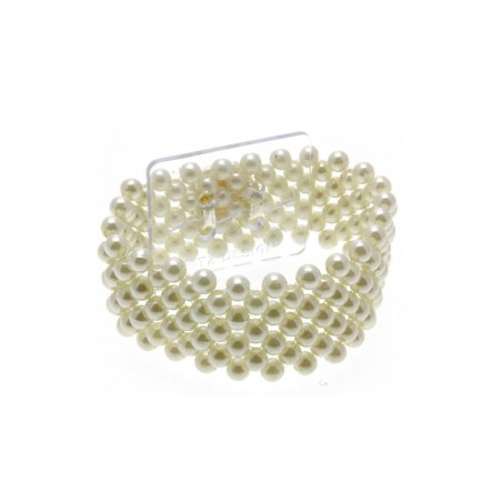 Bracelet en perles OASIS® ivoire