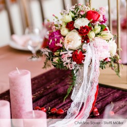 Bouquet de mariée décor feuilles OASIS® ELEGANT®