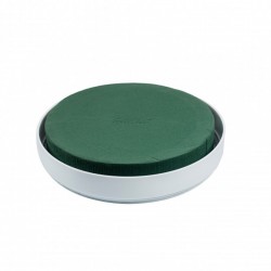 Table Vénezia OASIS® rond blanc 25 cm