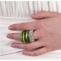Bague 'Diamants' Rock Candy OASIS® fleurie