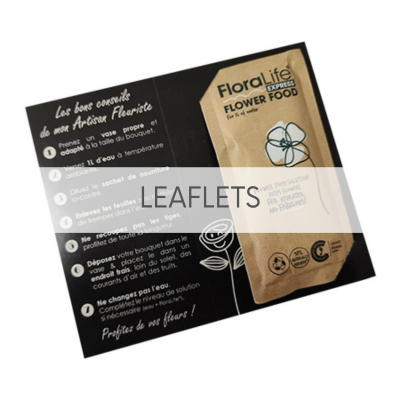 CARTES LEAFLETS